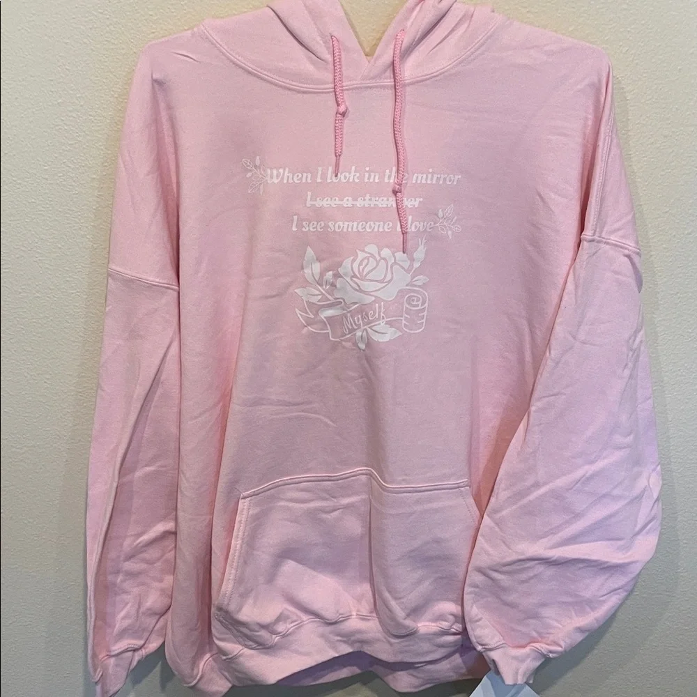 Admire Wear 3X Blush Pink Hoodie - Picture 1 of 7